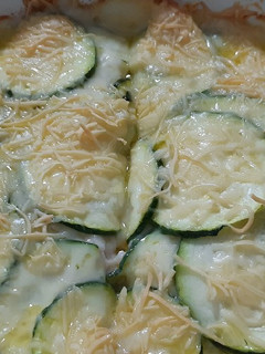 Una foto de Pastel de calabacín versionado