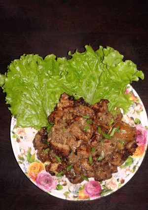 Hình của món Thịt nướng Hàn Quốc.
