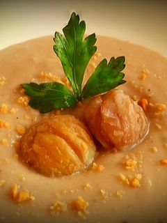 Una foto de Crema de Castañas