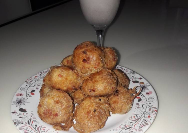 <em>my first recipe contest</em> yam balls da kunun aya
