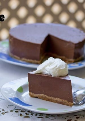 Una foto de Tarta de chocolate sin horno