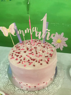 Foto principal de Torta de buttercream frutilla