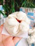 Cracked Top Steamed Buns Without Starter Dough