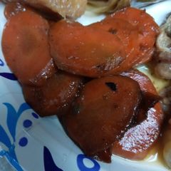 A picture of Whiskey Glazed Carrots.