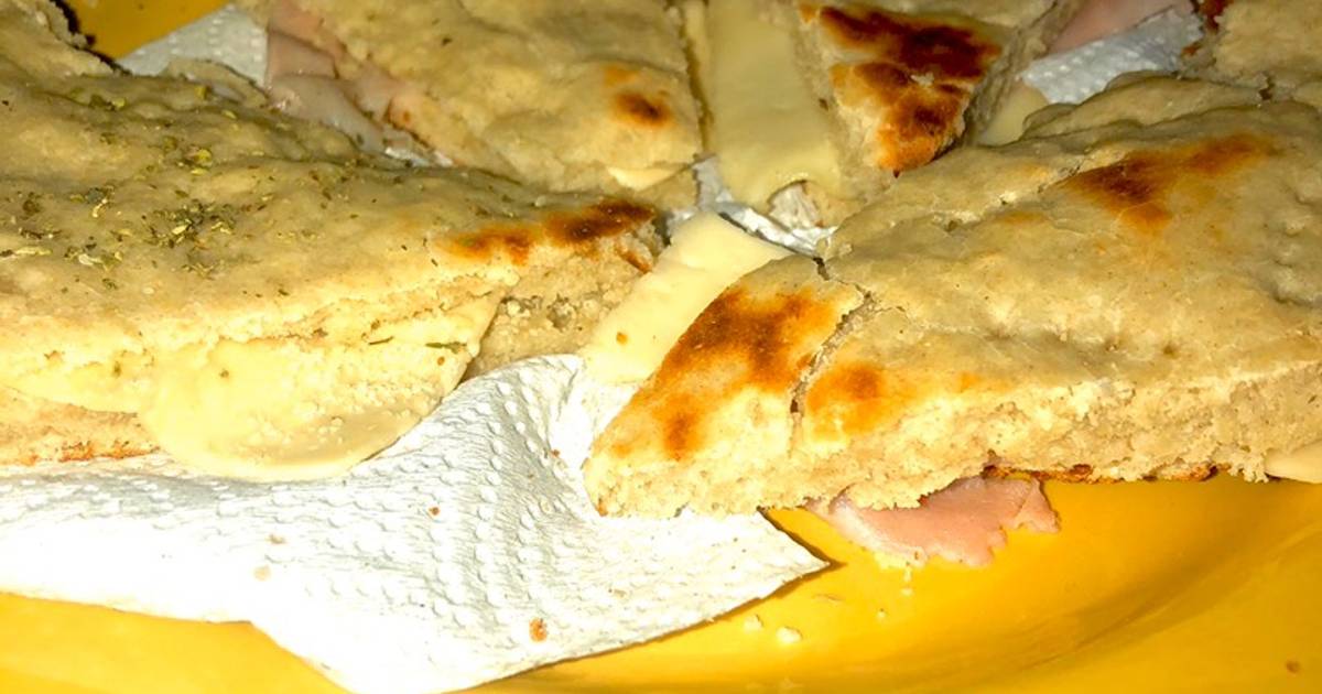 Tortilla de patatas con pan Receta de Isaac Sursona- Cookpad