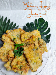 Foto resep Bakwan Jagung Jamur Enoki