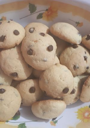 Una foto de Galletas con chips de chocolate
