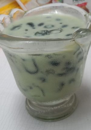 Foto resep Cendol Kecebong Kuah Creamy Matcha