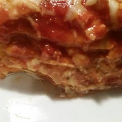 A picture of Cheese Enchilada Pie.
