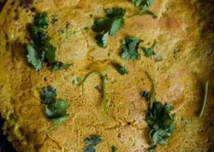 Recipe of Super Quick Homemade Besan Chilla With Chutney