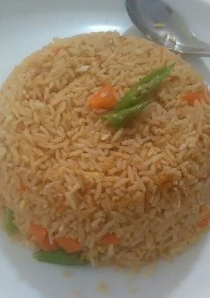 A picture of Ching's Fried rice oil less.