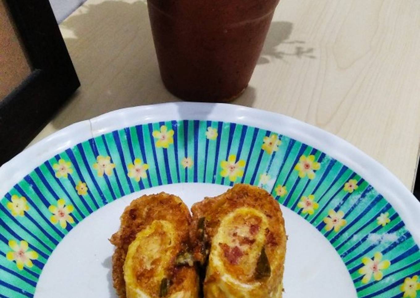 Rolade tahu kornet