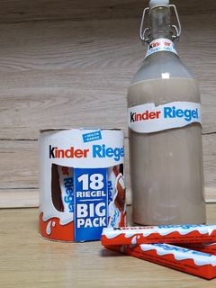 Kinder Riegel likőr recept fotója