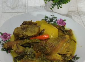 Gambar Itik Salai Masak Lemak