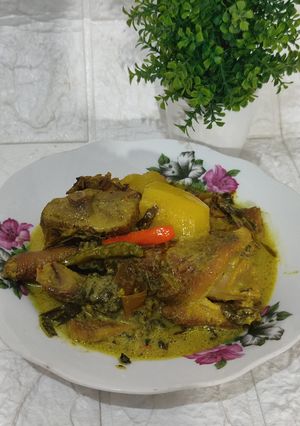 Gambar Itik Salai Masak Lemak