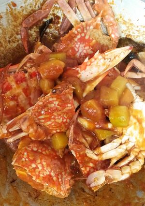 Foto resep Rajungan saos padang
