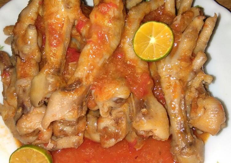 Resep Maeun Dakbal / Ceker Pedas | Rahasia Menyiapkan Maeun Dakbal / Ceker Pedas, Lezat