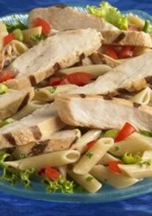 A picture of Salad Wednesday - Thai Chicken & Pasta Salad.