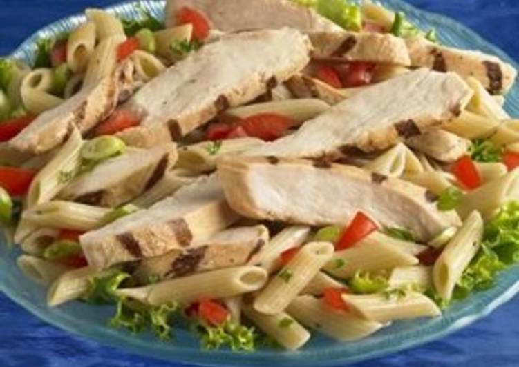 Steps to Make Award-winning Salad Wednesday - Thai Chicken &amp; Pasta Salad