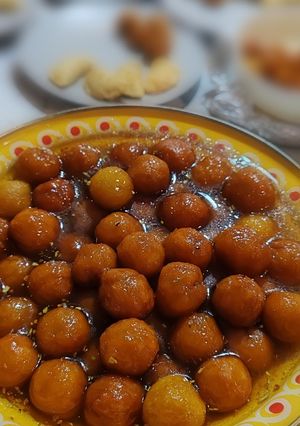 صورة لوصفة جولاب جامون بطريقه سهله جدا