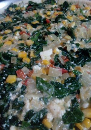 Una foto de Relleno para tartas vegetariano