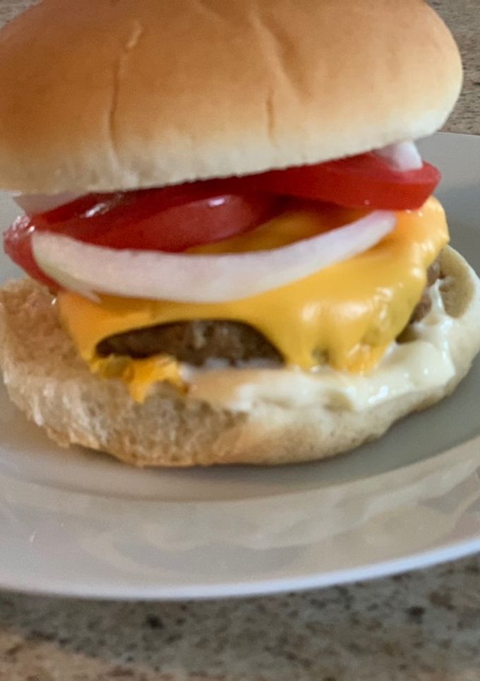 Una foto de Hamburgesas caseras