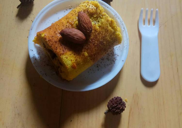 Langkah Membuat Kabocheese chiffon baby, Enak