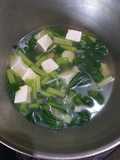 Sayur sawi hijau & tahu