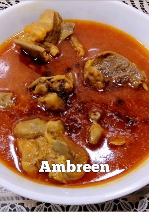 A picture of Mutton Salan 😋.