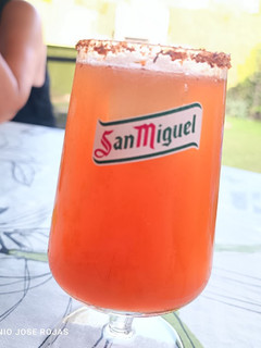 Una foto de Michelada