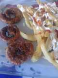 Chinchulines con 🥔 fritas al disco 😋💪