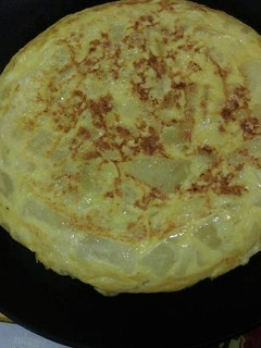 Una foto de Tortilla de patata cocida