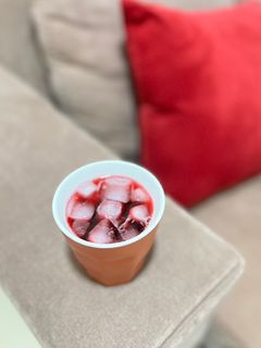 صورة لوصفة عصير كركديه 🌺🥤