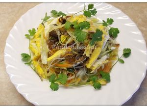 Hình của món Miến trộn rau củ #cleaneating #gymer.