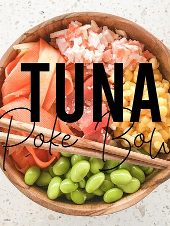 Recipe Easy HOMEMADE Teriyaki Tuna Poke Bowl the  Makes Drooling Really delicious