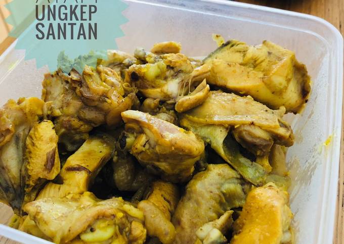 Cara Gampang Membuat Ayam Ungkep Santan Anti Gagal