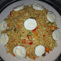 A picture of Vegi. Indomie.