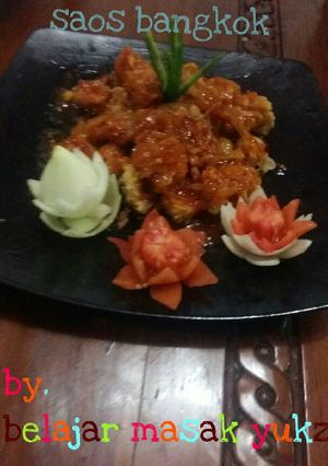 Foto resep Udang /cumi saos bangkok