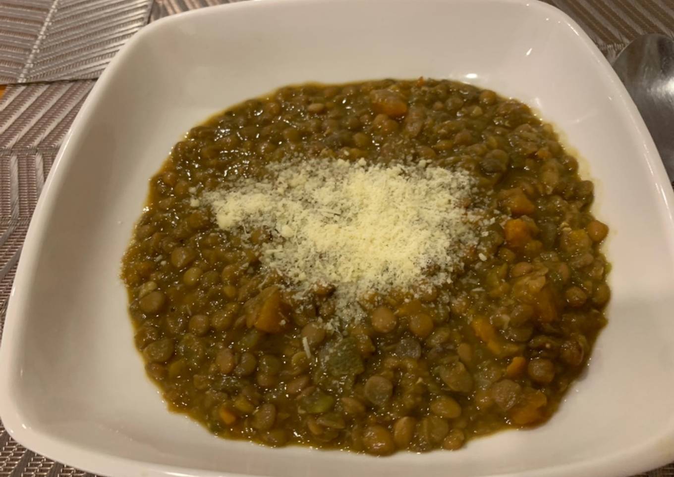 Lentejas sin arroz en Thermomix