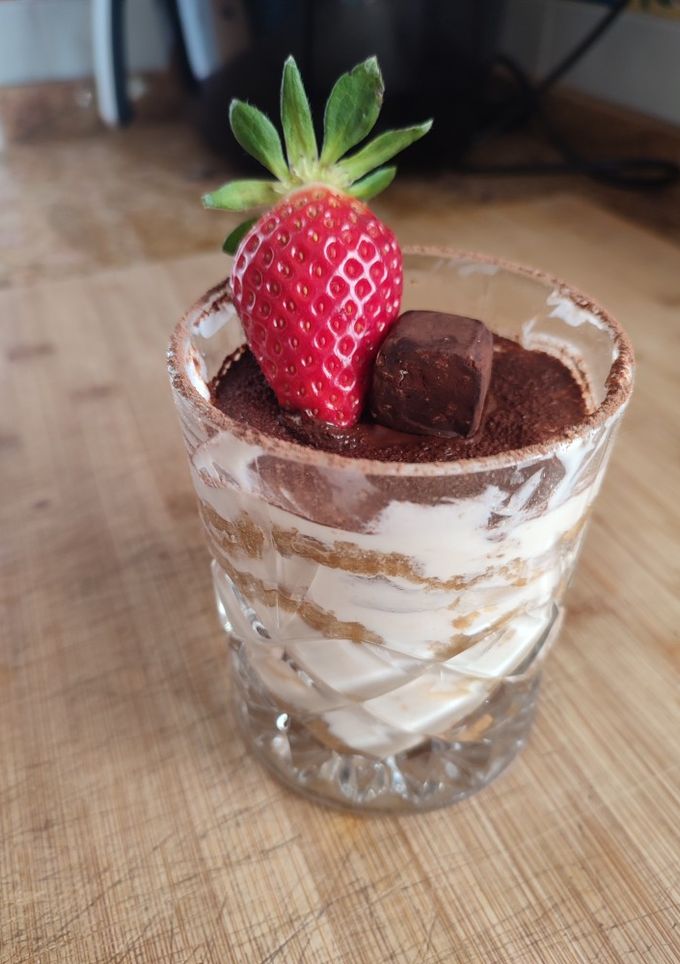 Una foto de Postre rápido sin horno
