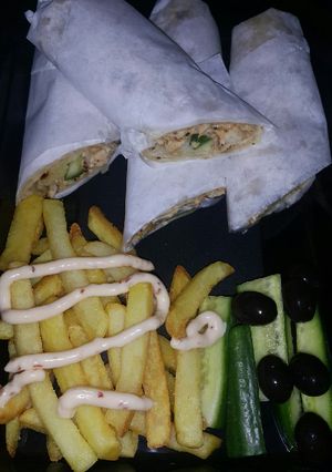 صورة لوصفة شوارما دجاج