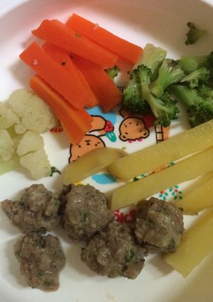 Foto resep Mpasi 9bulan (bakso mini)