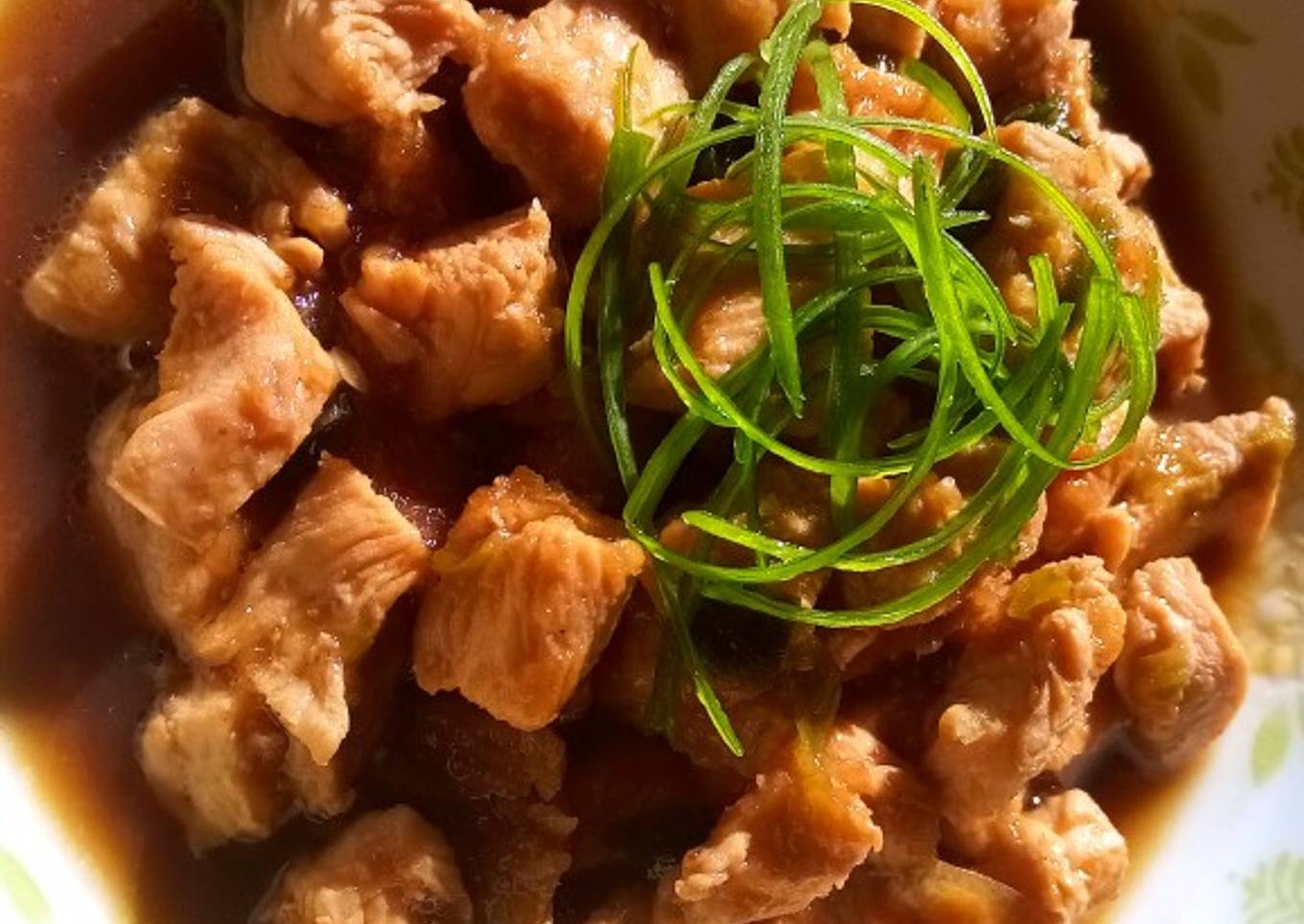 Ayam Kecap Jahe Simple