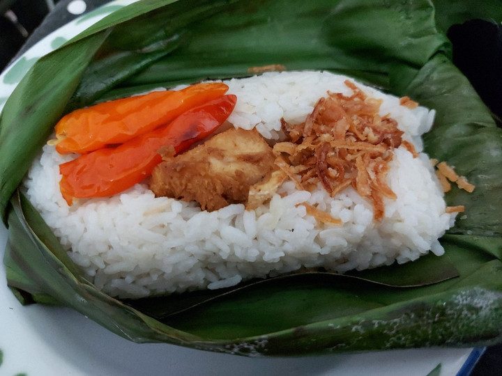 Standar Resep termudah membuat Nasi liwet bakar rice cooker  spesial