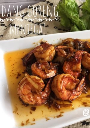 Foto resep Udang Goreng Mentega!