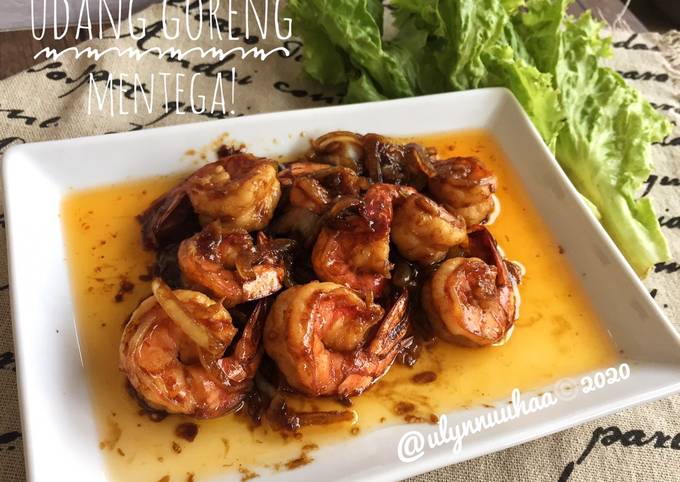 Resep Udang Goreng Mentega! Oleh Nuha Ulyn - Cookpad