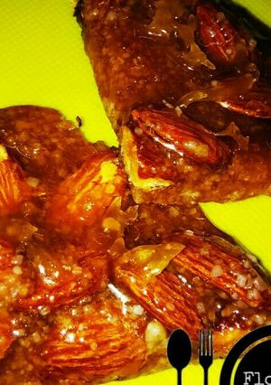 A picture of Almond chikki.