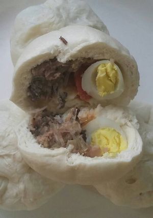 Hình của món Bánh bao nhân thịt.