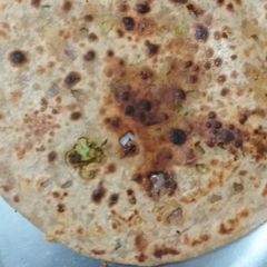 A picture of Gobhi ka paranth.