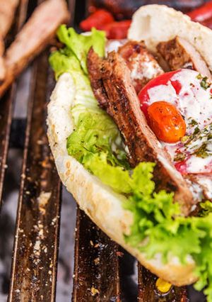 Una foto de Choripan